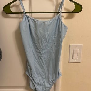 Bloch baby blue ballet leotard dance